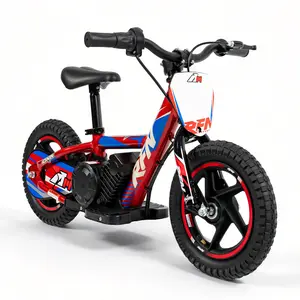 RFN Kids Electric Balance Bike,  For Ages 3–6,Lightweight 12 Electric Dirt Bike With 2 Speed Modes, 24v Detachable Battery, Dual Brakes,Entry-Level Accompaniment for Growth Cycling urban commuting bicycle gear