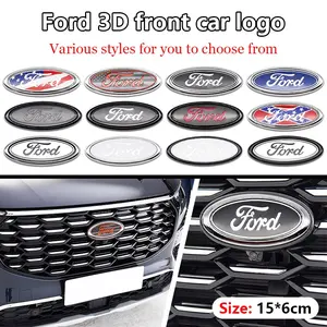 Ford Car Replacement Hood Trunk Emblem, 150x60mm Custom Accessories for Mustang/f-150/crown Victoria, Unique Stylish Parts