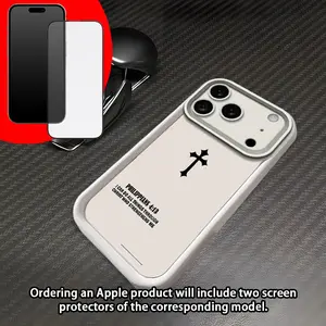 (Ordering an Apple model will include a free screen protector of the corresponding model.)Bible Psalms Cross Phone Case for iPhone 17 Air 16 Pro Max 15 Plus 16E 14 13 12 11 Enhanced Drop Resistance Advanced Fashion Gift Full Body Protection