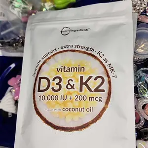 Product Review of Micro Ingredients Vitamin D3 K2 Supplement Softgels from M**r