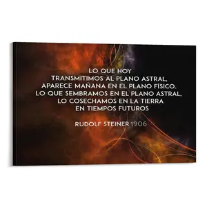 Rudolf Steiner Quotes Poster Canvas Wall Art For Room Aesthetic And Decor 25 Canvas Poster Bedroom Decor Sports Landscape Office Room Decor Gift Frames Ornaments Decoration Artistic Print Photo