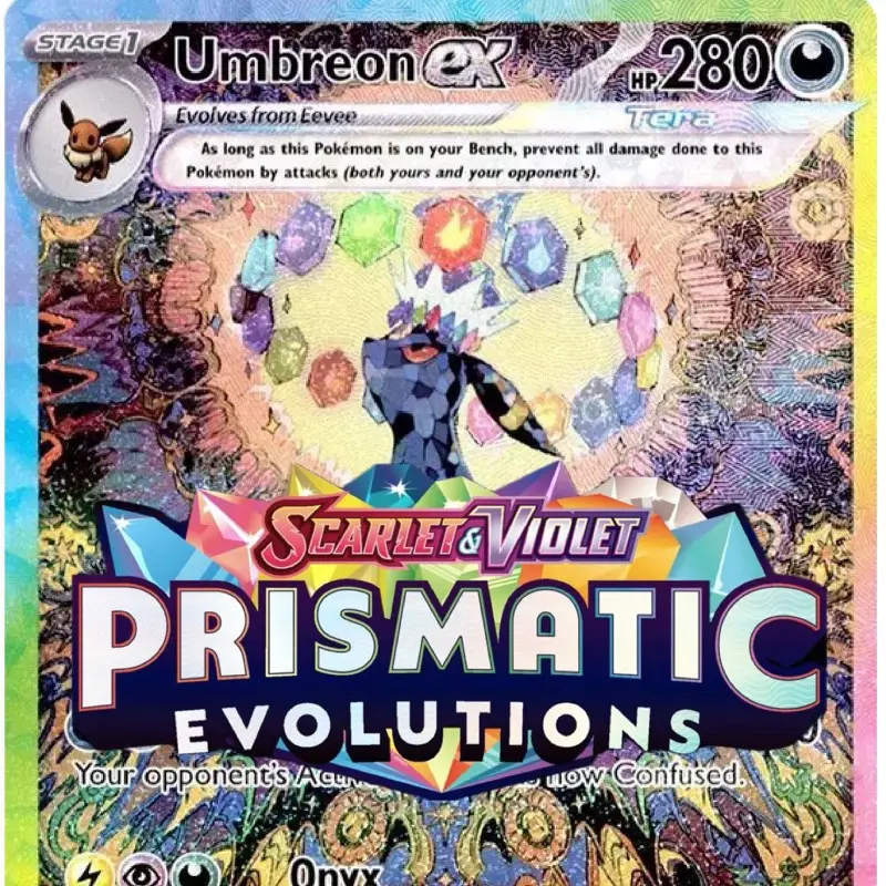 Pokemon scarlet and violet sv8 prismatic one pack