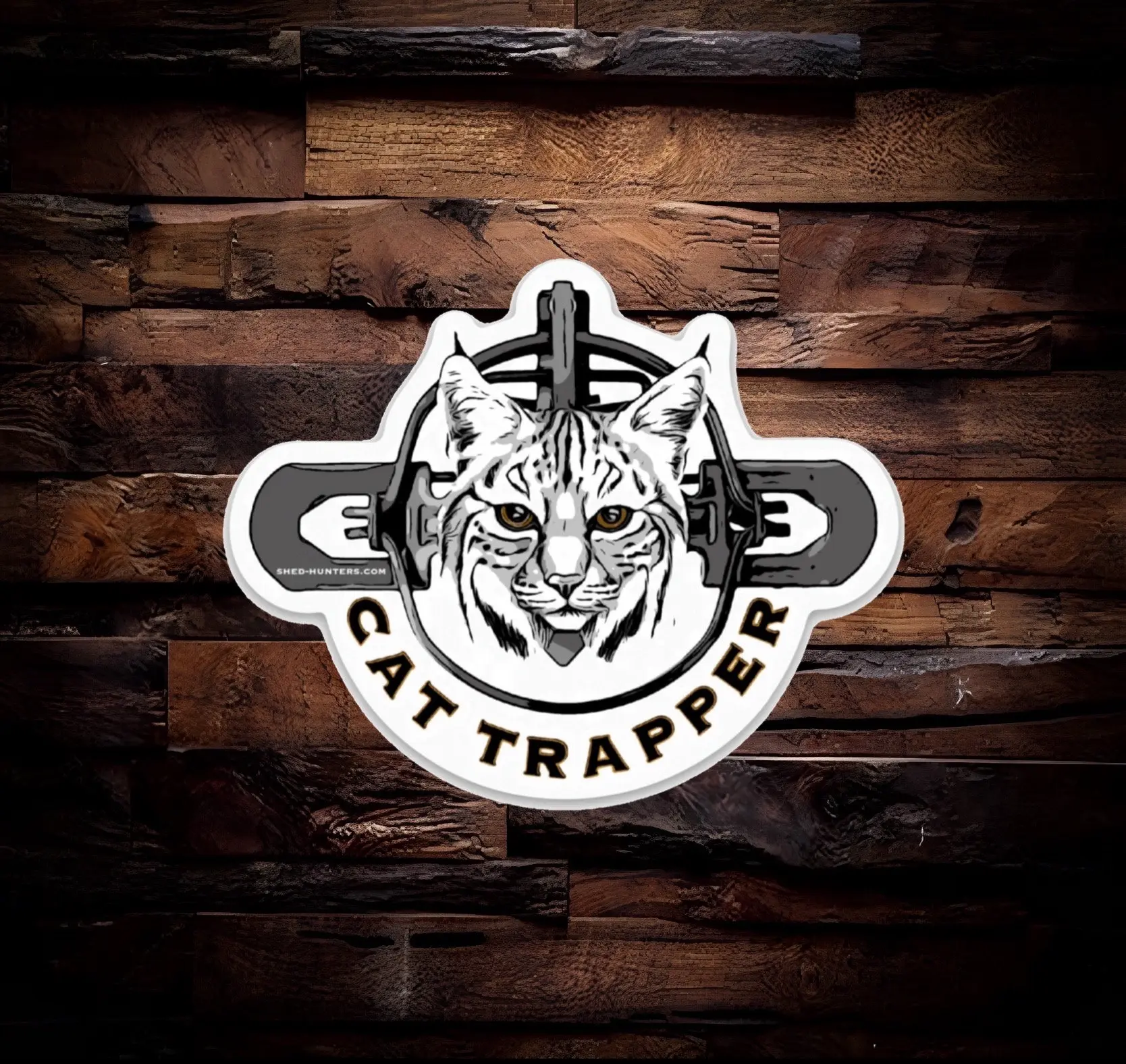 Bobcat Trapper Sticker