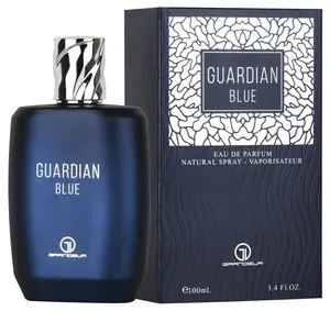 Grandeur Guardian Blue Men EDP 100 ML 3.4oz Eau de Parfum with Green Apple Lavender Geranium Cardamom & Patchouli Notes for Modern Elegance