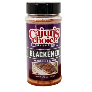Blackened Seasoning & Rub 10 ounce by Cajun's Choice