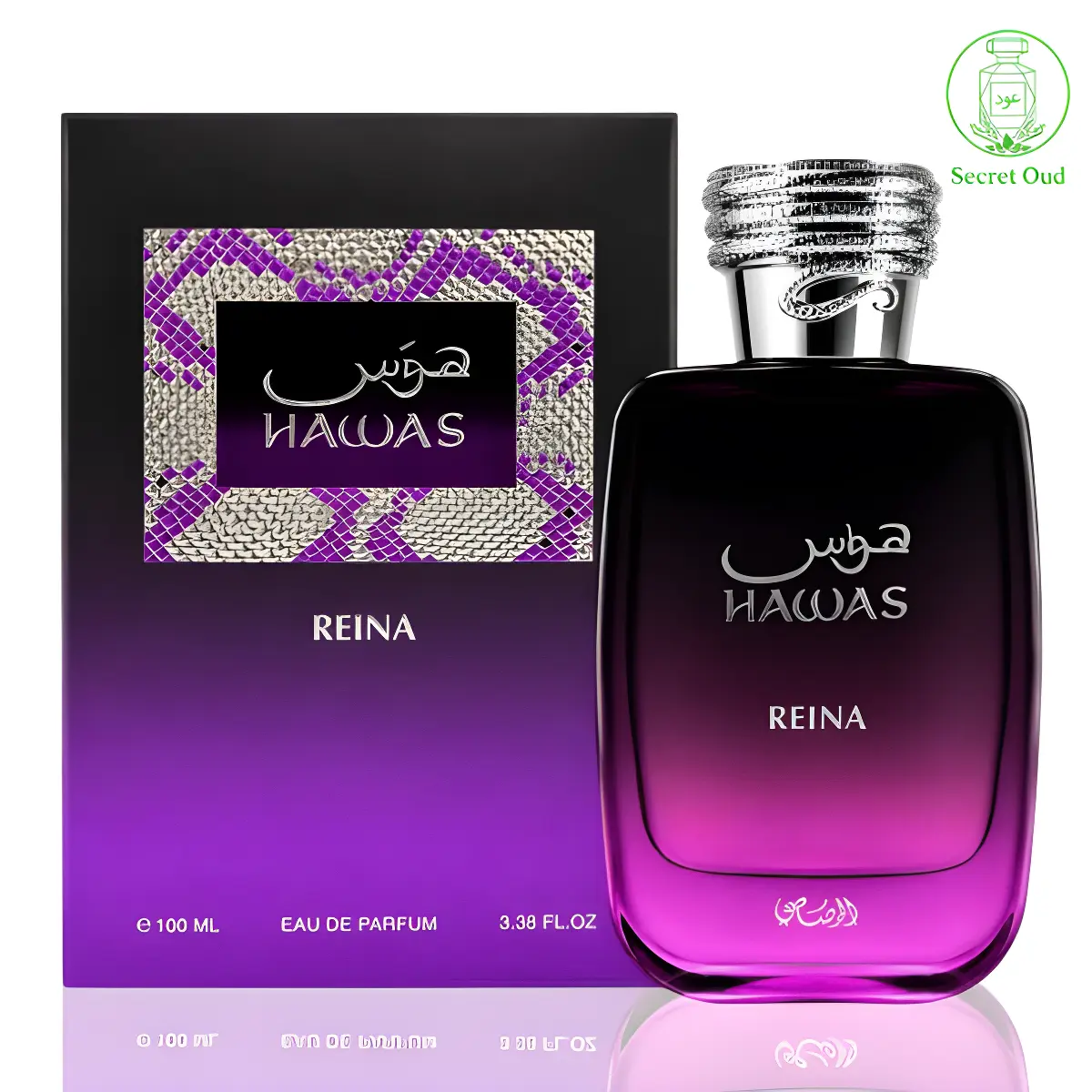Rasasi Hawas Reina EDP For Women -- 100ml (3.4OZ)