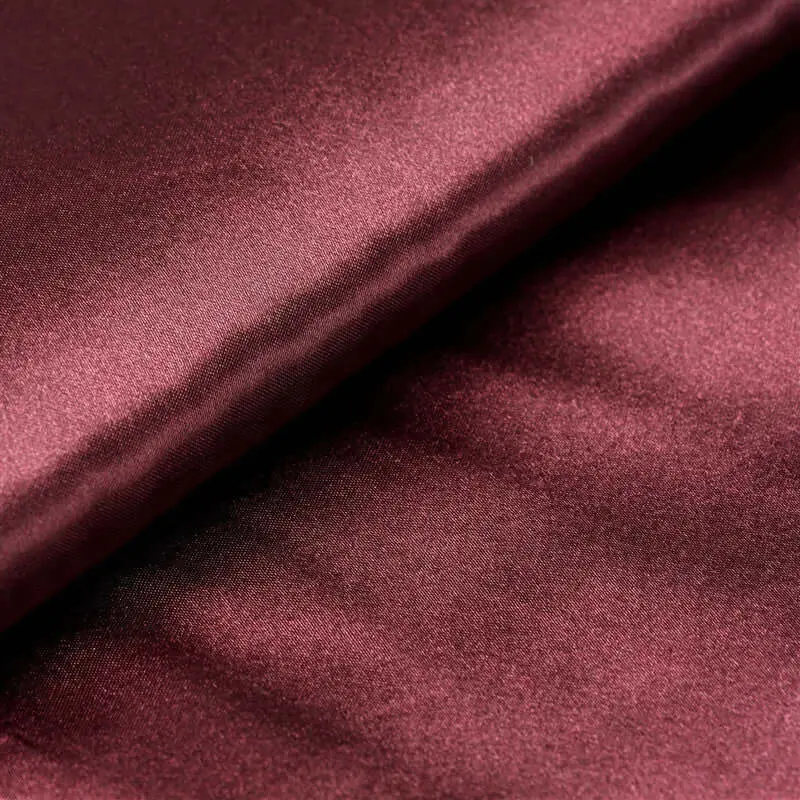 10 Yards 54" Burgundy Satin Fabric Bolt 10 Yards 54" Burgundy Satin Fabric Bolt