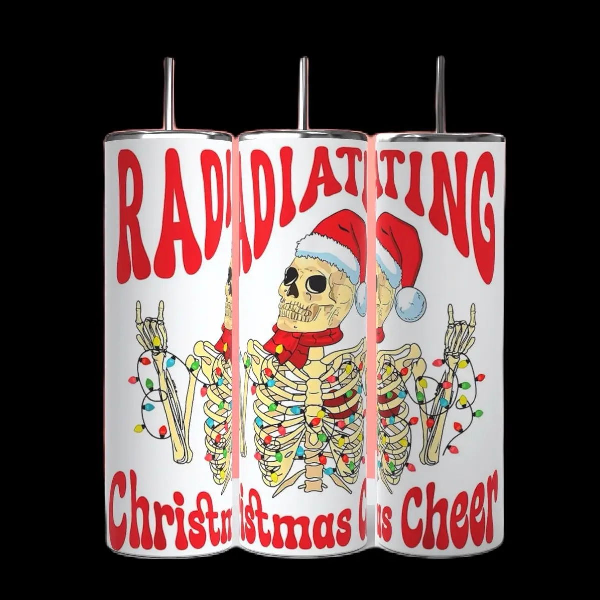 Radiating Christmas Cheer Tumbler