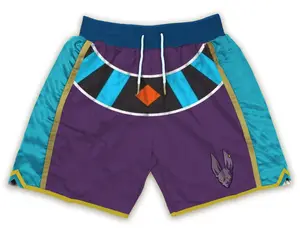 Beerus Dragon Ball Men's Basketball Shorts Workout Sport Knee Pants with Pockets Athletic Sweat Walking Summer Shorts