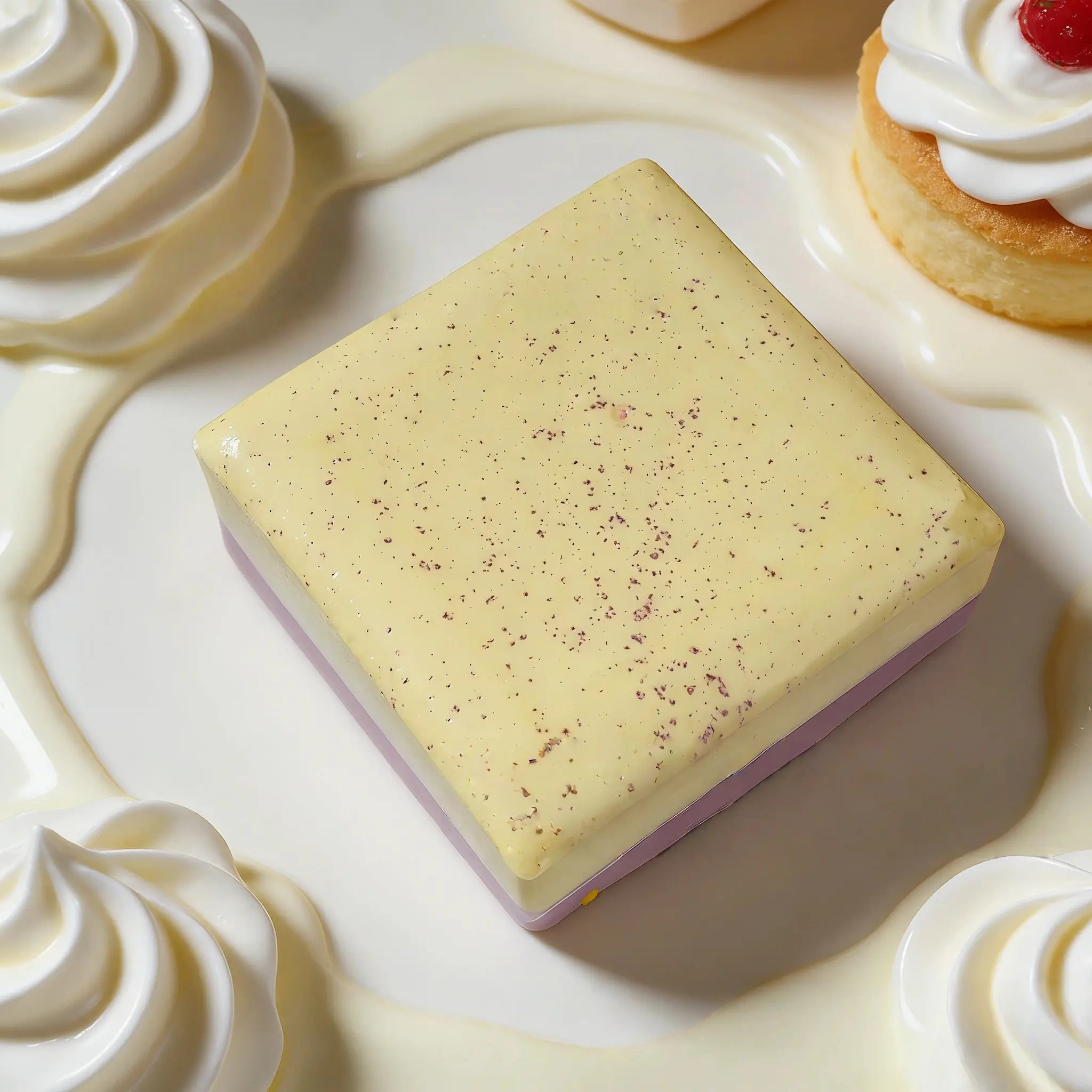 Cheese Taro Squishy 9cm