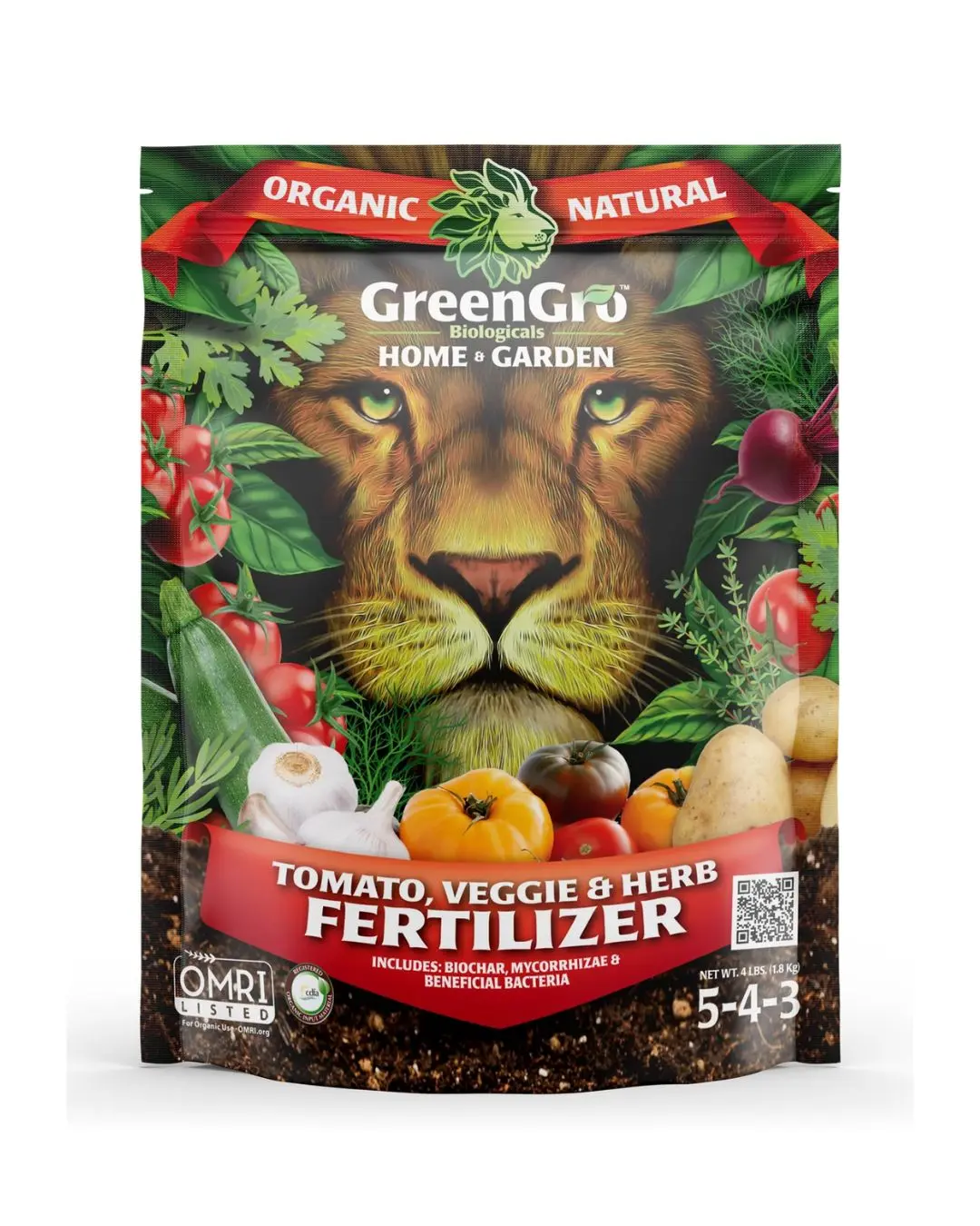 SAMPLE Tomato, Veggie & Herb Fertilizer