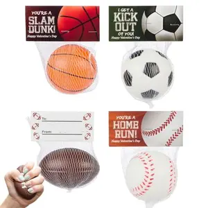 Funeta Sports Valentine’s Day Gifts for Kids | 30 Stress Ball Pack