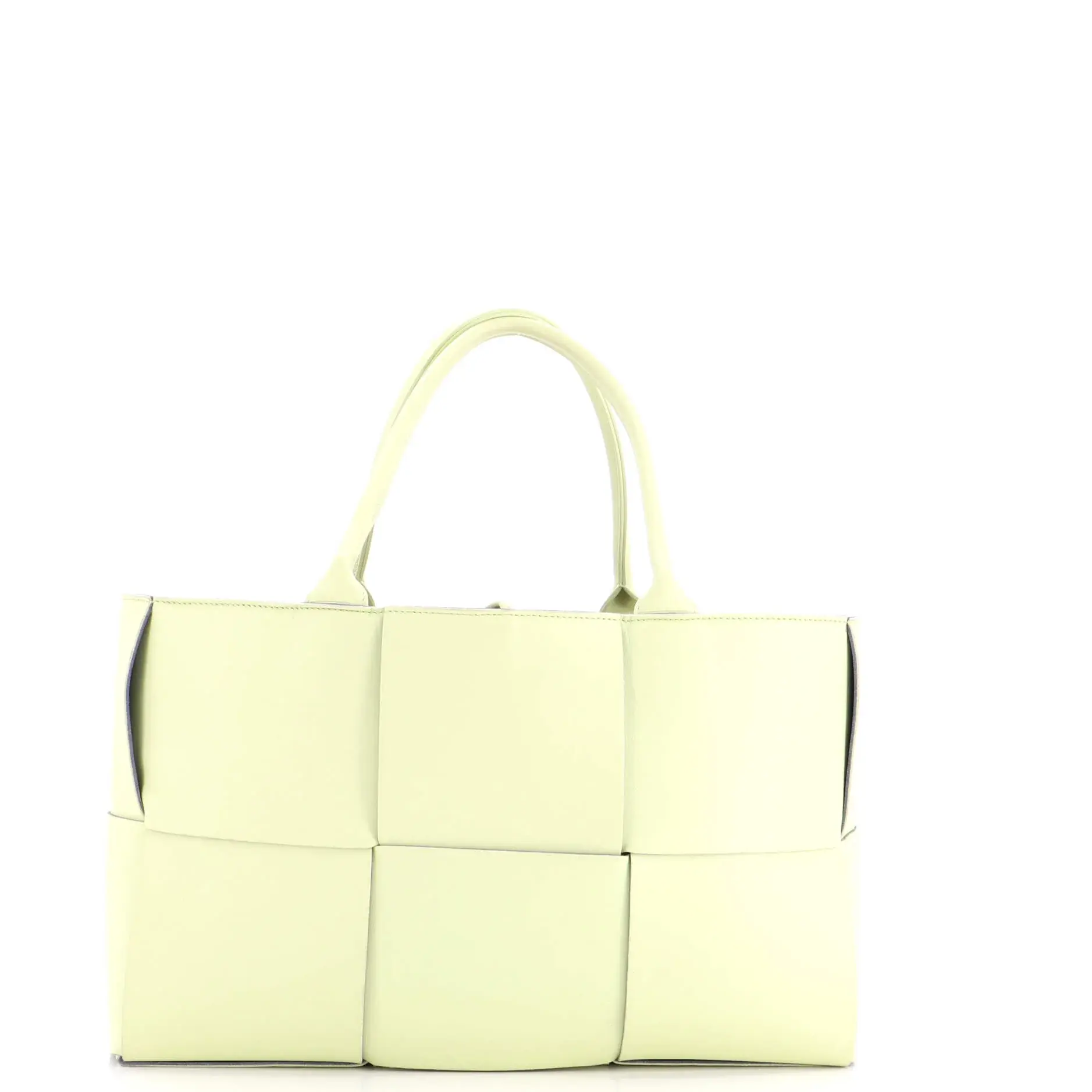 Pre-owned Bottega Veneta Leather Tote Bags REBAG Arco Tote Maxi Intrecciato Medium by Rebag