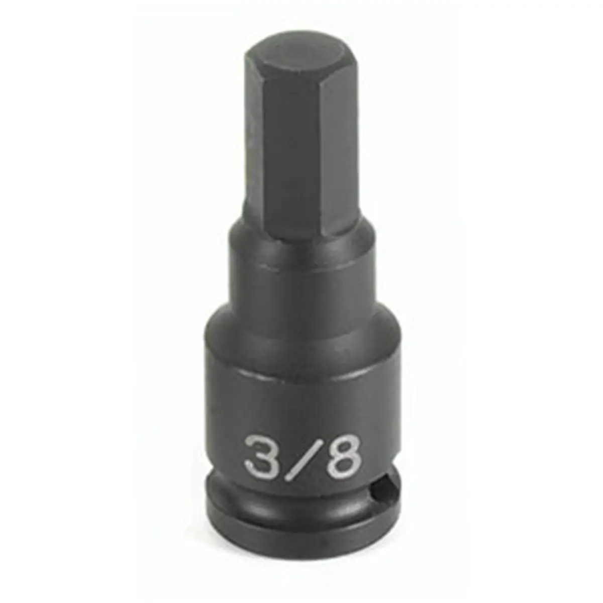 Grey Pneumatic 1910M High Quality Alloy Steel Metric Hex Key Impact Socket - 0.38 in. Drive, 10 mm Size, Impact Tools, Pneumatic Sockets