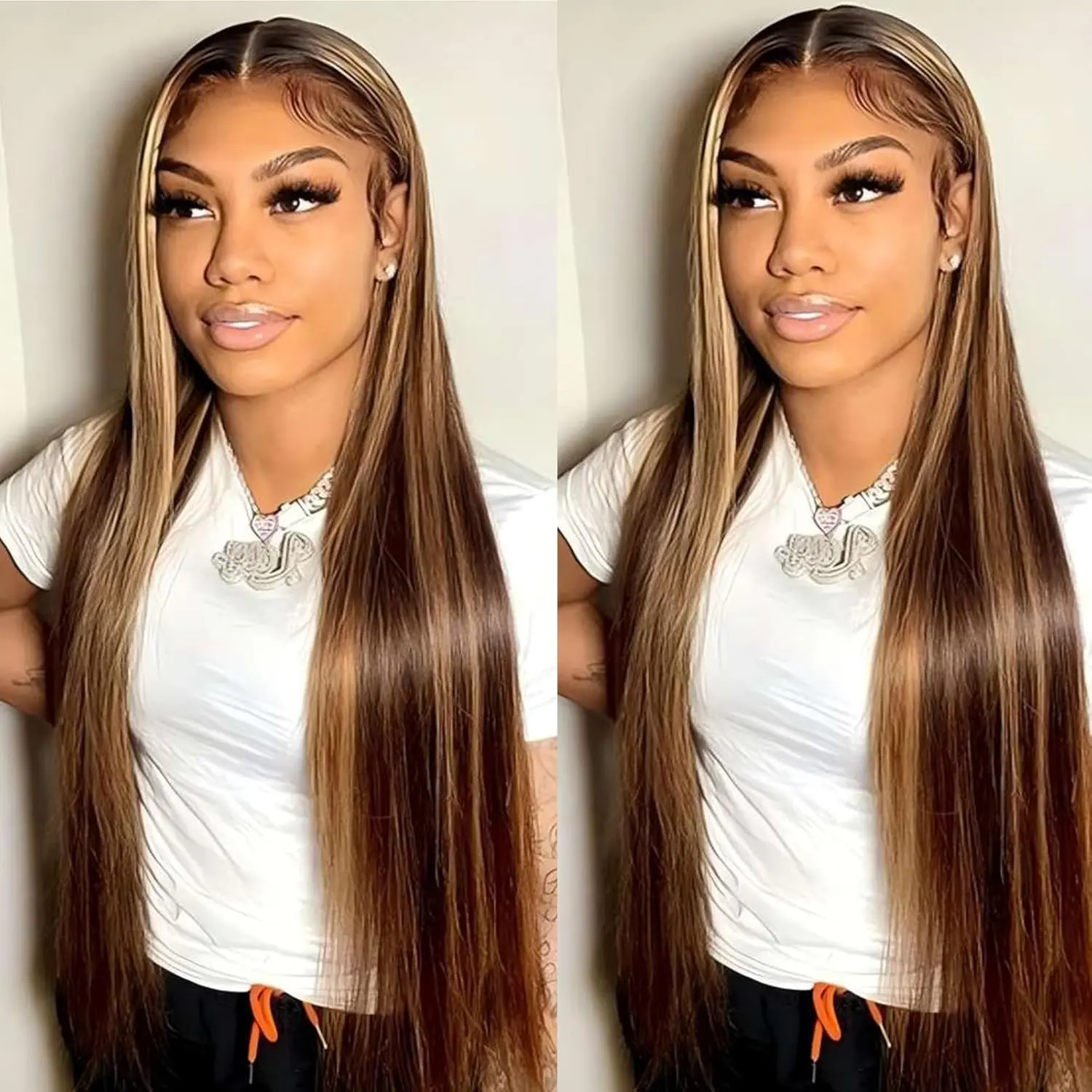26" 5x5 4/27 straight wig