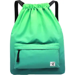 Drawstring Bag, Gym Bag Sackpack  Beach Backpack for Men Women