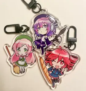 UTAU Acrylic Keychain Double sided, Vocaloid Keychains