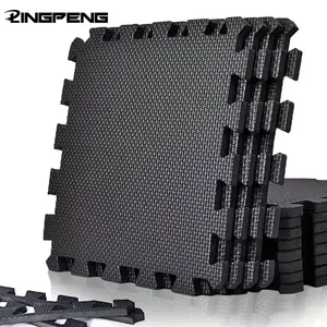 12pcs 30*30cm Sports Protection Gym Mat EVA Cross Pattern Floor Mat Non-Slip Yoga Fitness Gym Foam Mat Splicing Foam Mat