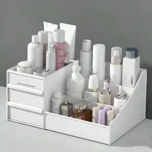 Plastic Drawer Storage Box for Cosmetics and Stationery, Makeup Box Organizer, Compact Design for Easy Access, Durable Material for Long-Lasting Use, Durable Plastic Organizers, Plastic Storage Boxes