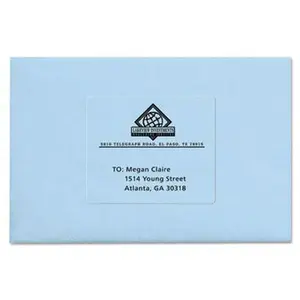Avery Clear Easy Peel Mailing Labels