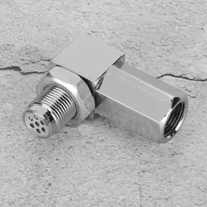 M18X1.5 Vertical Automotive Catalytic Converter with Filter, Universally Compatible with Most Vehicles, Used for Replacing The Extension Connector (90°) in The Vehicle Exhaust System.