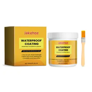 2PCS Jakehoe Transparent Waterproof Glue Waterproof Paint Glue Tile Wall Tile Leak Repair Material Transparent Glue
