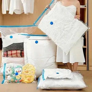 4/8pcs Ultra Large Vacuum Storage Bags Set Space Saver Bags 40x60cm, Dustproof Compression, Space Saving, Ideal for Clothes Bedding Dorms Closets Moving