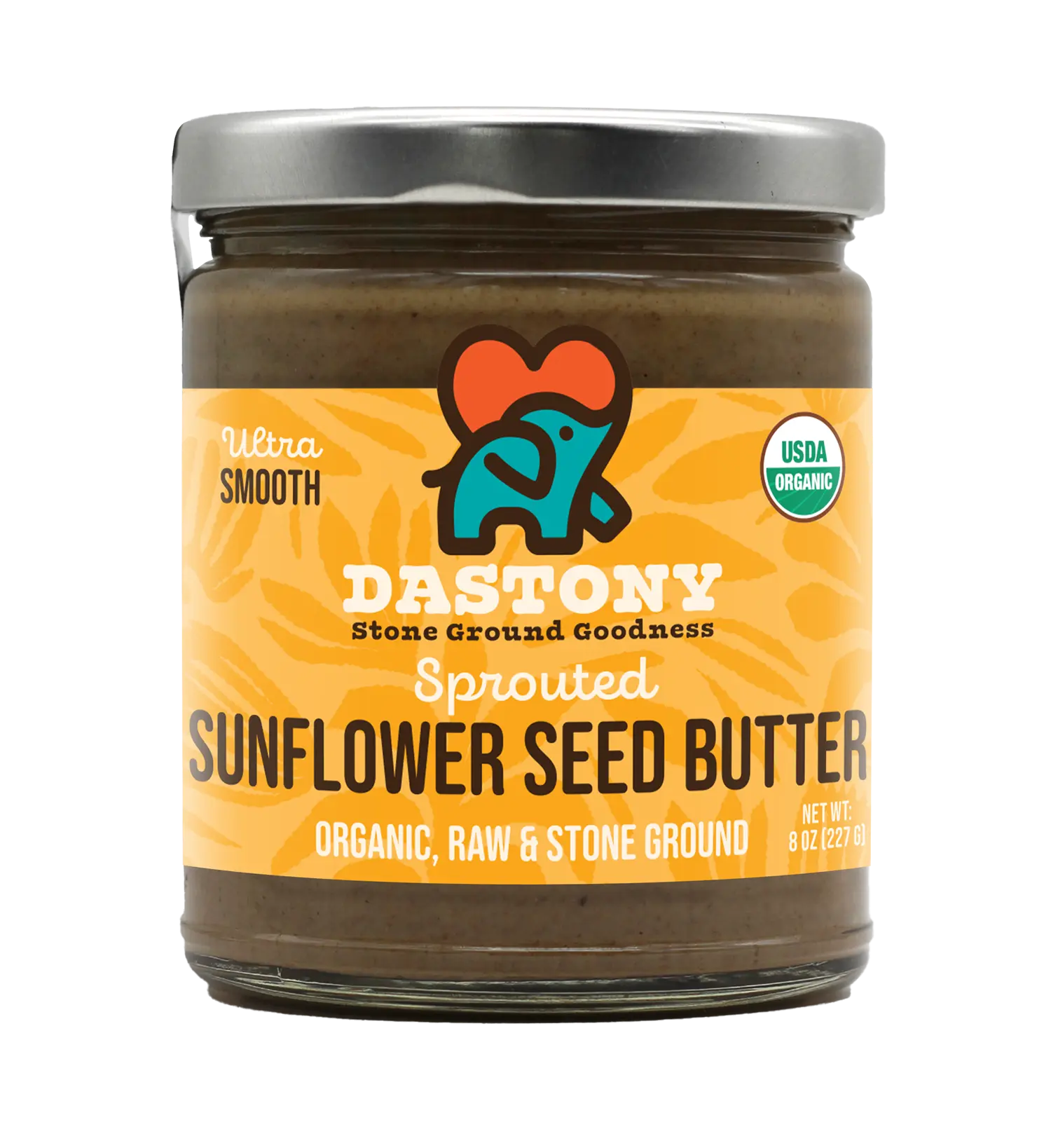 Organic Raw Sprouted Sunflower Seed Butter