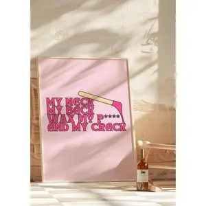 Wax Specialist Print Waxing Wall Art Salon and Spa Decor Waxing Studio Poster Esthetician Decor Beauty Salon Print Funny Waxing Poster Wax