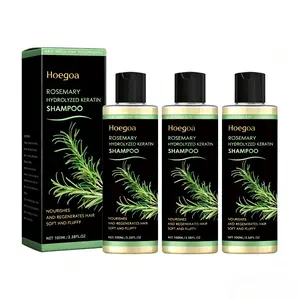 【Mother's Day Gift]】Rosemary Thickening Shampoo—Promotes hair growth, controls oil and dandruff, soothes scalp discomfort, and restores shine to your hair! Outdoorfun Hydrolyzed Protein + Rosemary Oil Hair Oil Shampoo Moisturizing Loss Anti-Hair white
