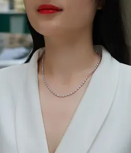 Heart-to-heart - A Fashionable And Luxurious Diamond Jewelry Pendant Set With Moissanite S925 Sterling Silver And Platinum Plating