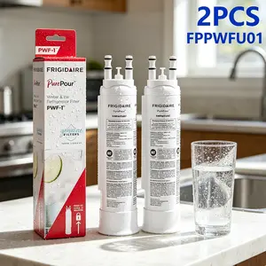 FPPWFU01 Water Filter Replacement Compatible with Frigidaire FPPWFU01, Electrolux FPPWFU01, PureAdvantage, PWF-1 FPPWFU01 PurePour Water Filter (2-PCS)