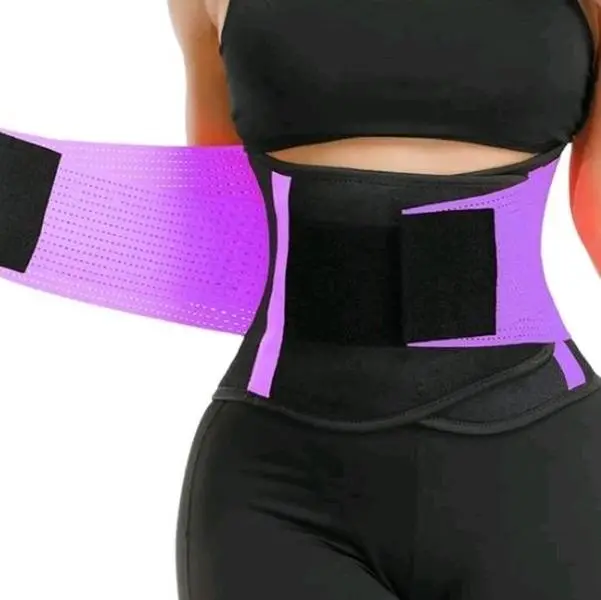 Adult Waist Training Body Belt - High-Quality Waist Cincher with Double Compression, Anti-Rollover Design, Latex-Free Neoprene, Long Torso Fit, Extra Coverage, Back & Lumbar Support for Daily Back Pain Relief