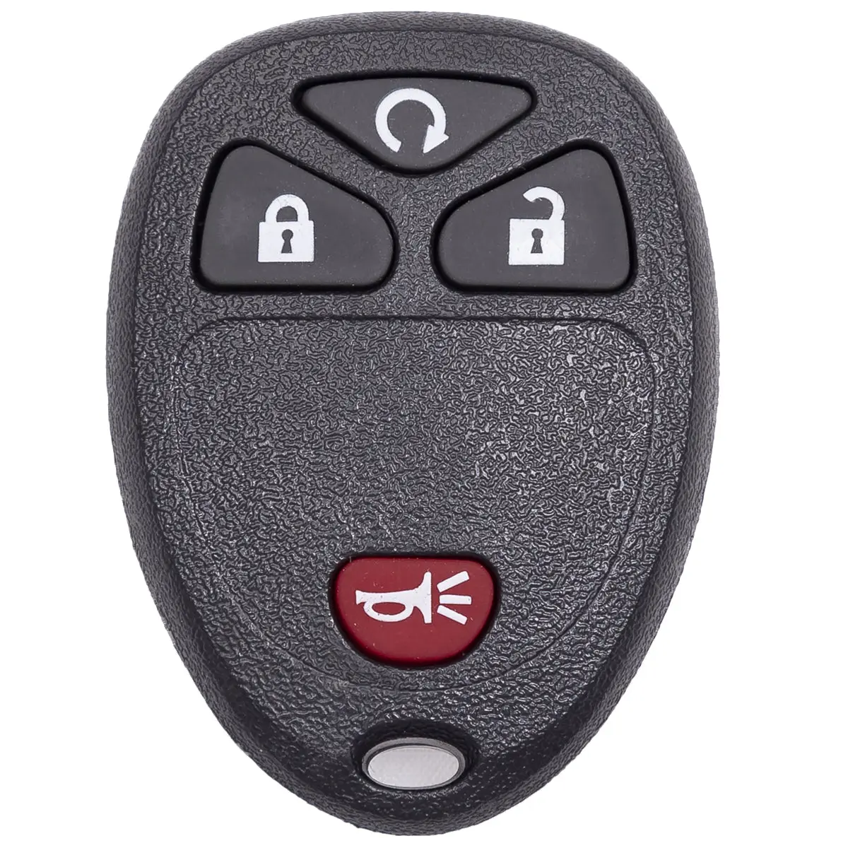 Replacement 4B Keyless Entry Fob with Battery, Remote Start & Key Lock Function - 315 MHz for 2008 Chevrolet Uplander, FCC# KOBGT04A