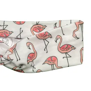 Pink Flamingo Knotties Headband