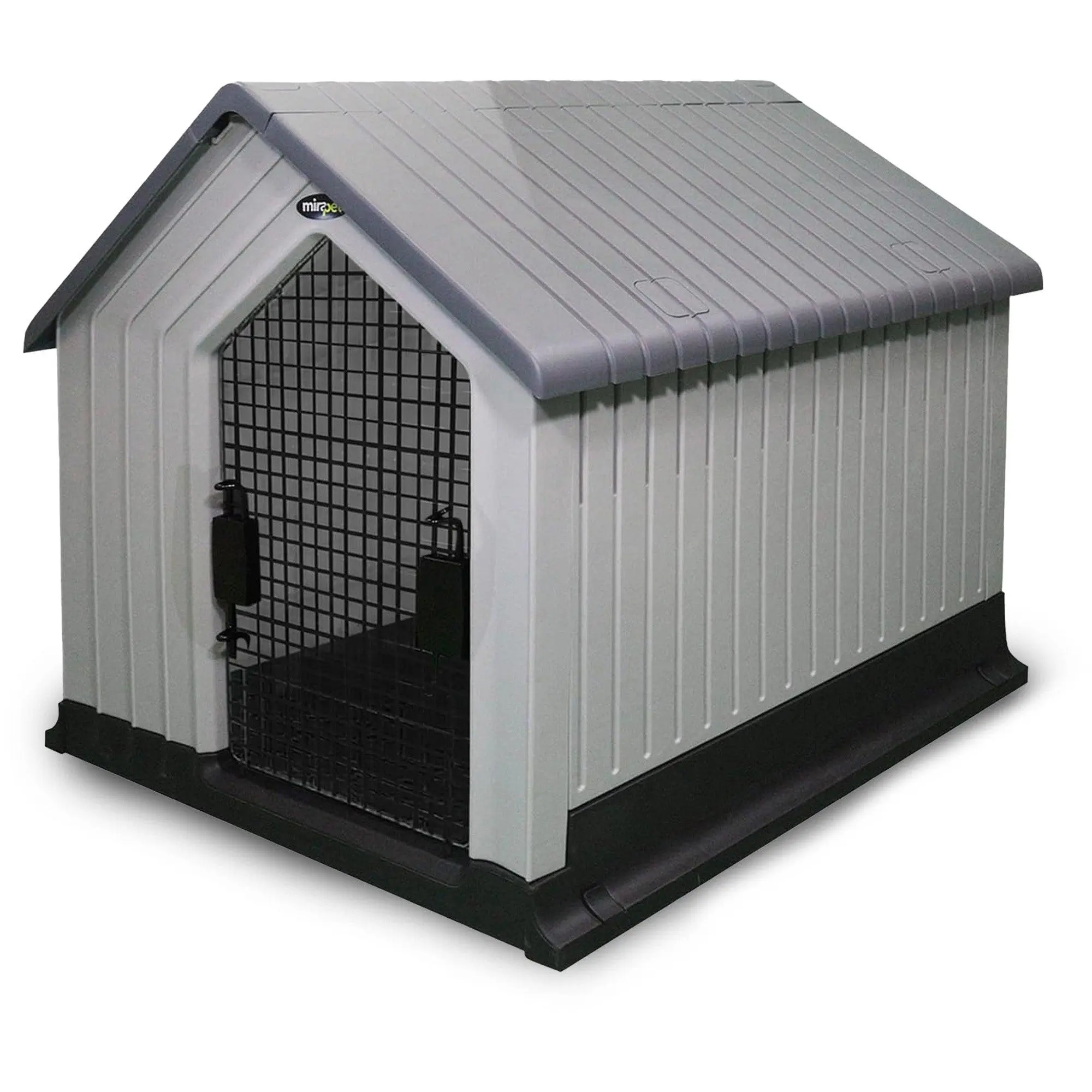 MiraPet Dog House, Indoor or Outdoor Durable Plastic Waterproof Shelter, Small MiraPet Dog House, Indoor or Outdoor Durable Plastic Waterproof Shelter, Small