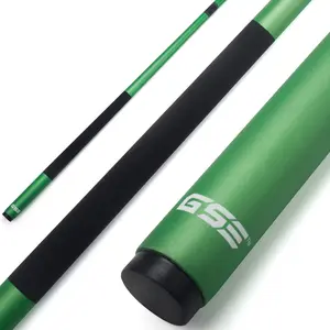 58" 2-Piece Matte Green Fiberglass Graphite Composite Billiard Pool Cue Stick