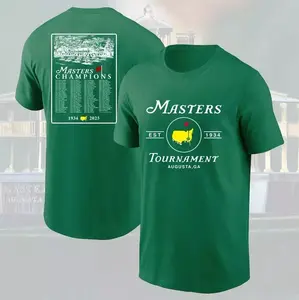 Masters Golf Tournament 2025 T-shirt, Augusta National Green 3D T-Shirt, Masters Golf Tournament 2025 Augusta National Classic Golf .