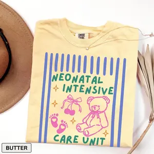 Comfort Colors NICU Nurse Shirt, NICU Nurse Shirt, Neonatal Intensive Care Unit Shirt, Nicu Crew Shirt, Nicu Nurse Gifts, Nurse Appreciation