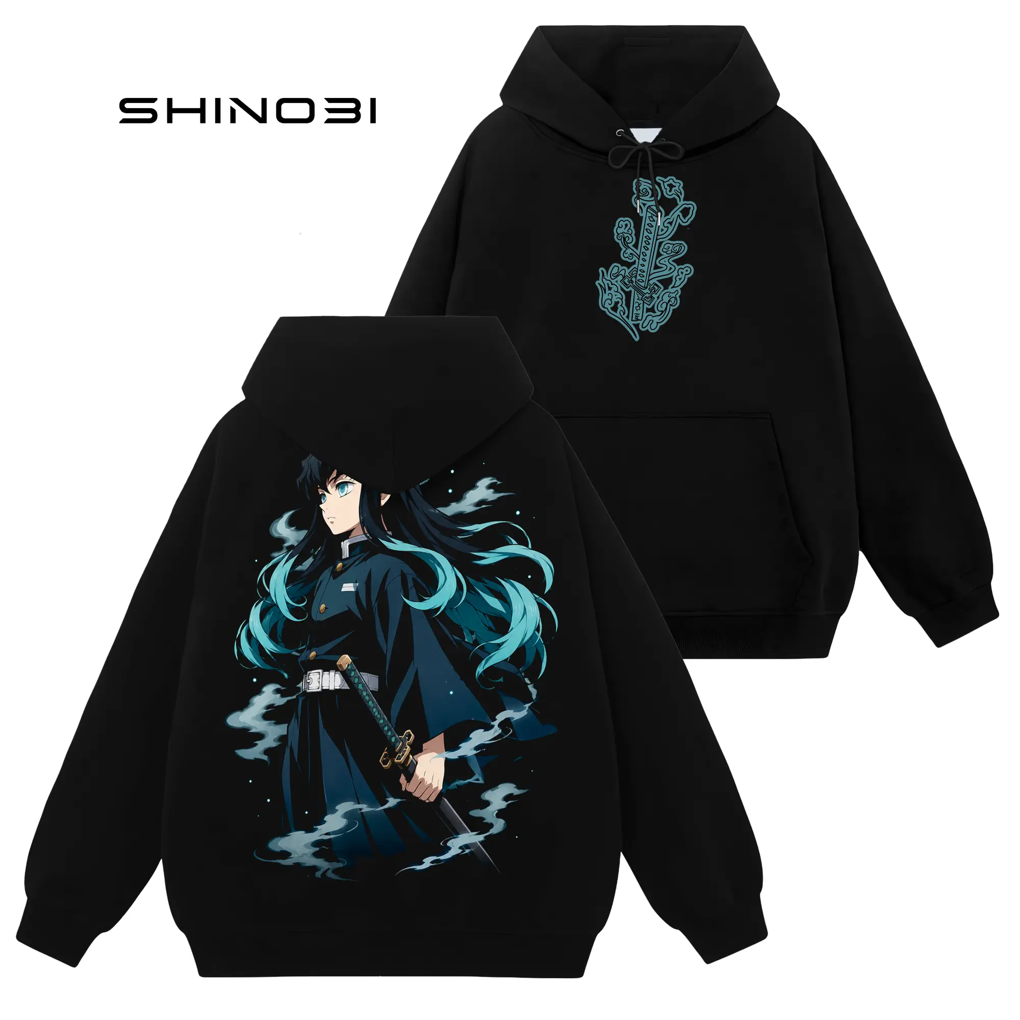 [Shinobi Shop] Tokito Muichiro - Demon Slayer Kimetsu No Yaiba #316 Hoodie T-Shirt Sweatshirt, Retro Vintage Unisex Graphic 90s Cotton, Gift For Wibu, Anime Manga Y2K Streetwear