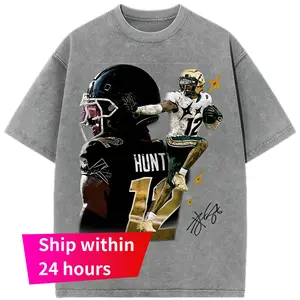 Ships within 24 hours Travis Hunter Graphic Tee Bih You Thought Custom Graphic Football T-ShirtCrewneck Soft Breathable Comfortable Mens Sports Apparel Football Fan Outfit High Quality Print Durable Fabric Classic Fit Trendy Game Day Streetwear For Footba