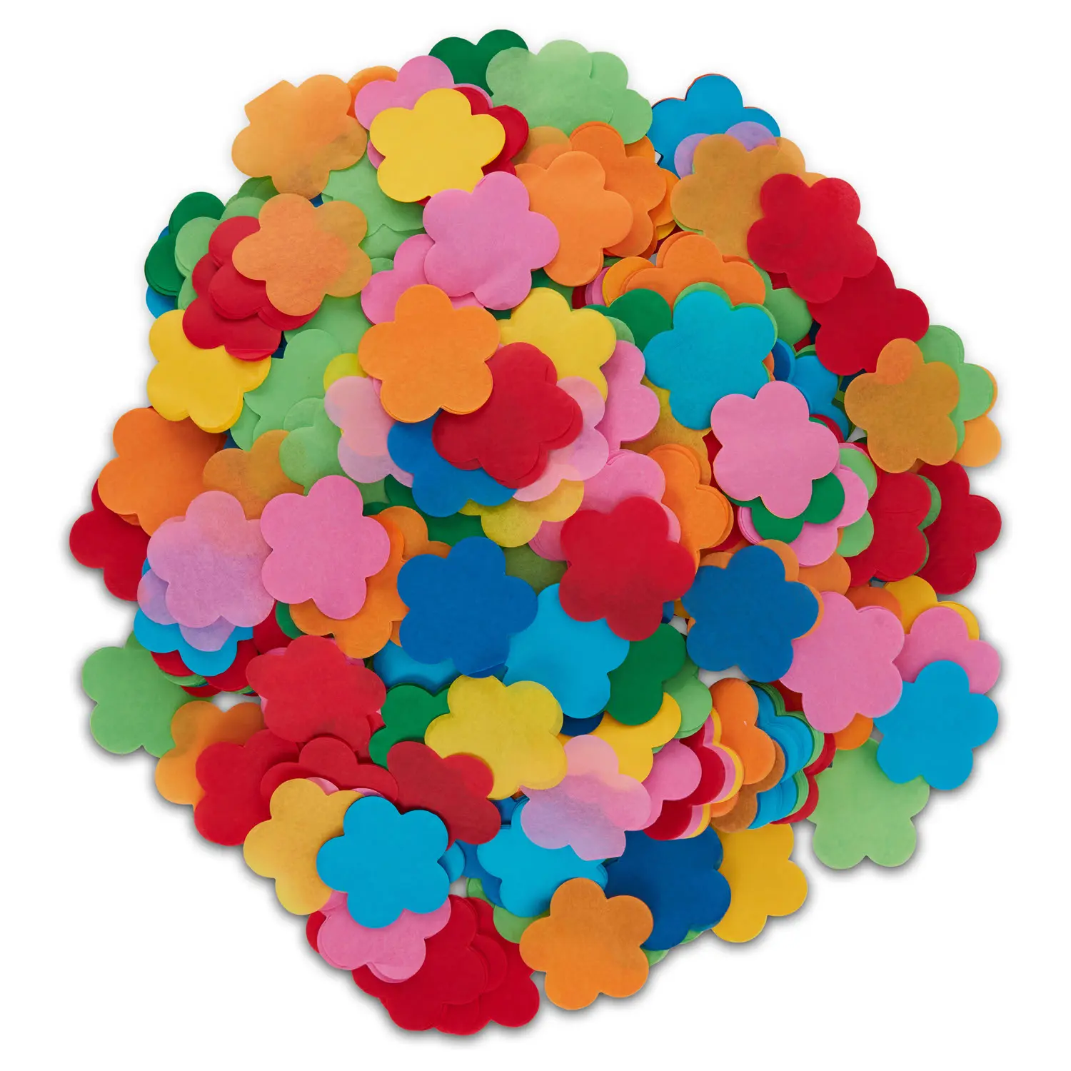 Flower Confetti – Rainbow Flameproof & Biodegradable 1lb Loose Pack