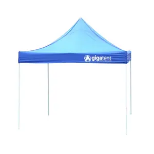 212 MAIN Giga Classic Camping Tent - Blue Top, Free-Standing Pole, Fire Retardant, Heavy Coating, Large Size Spacious Interior, Sports & Outdoor Camping Accessory