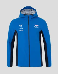 Alpine Racing F1 2025 Team Water Resistant Jacket - Lapis Blue