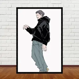 Jujutsu Kaisen Kinji Hakari Wall Poster, Anime Unframed Art Print for Bedroom or Dorm Decor