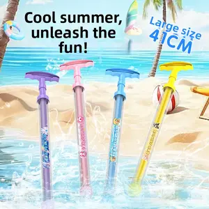 Large-Capacity Pull-Out Water Spray Toy - Firework Style Squirt Gun for Kids Summer Beach Outdoor Play