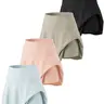 4 Pack Women's A Line Skort Skater Pleated Tennis Golf Skirt Pockets Gym