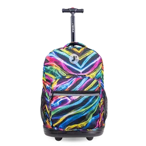 Sunrise Rolling Backpack (18 Inch) in Quantum Luggage Carry On Organizer Colorful