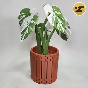 Monstera Coaster Set – Modular Plant & Convertible End Table