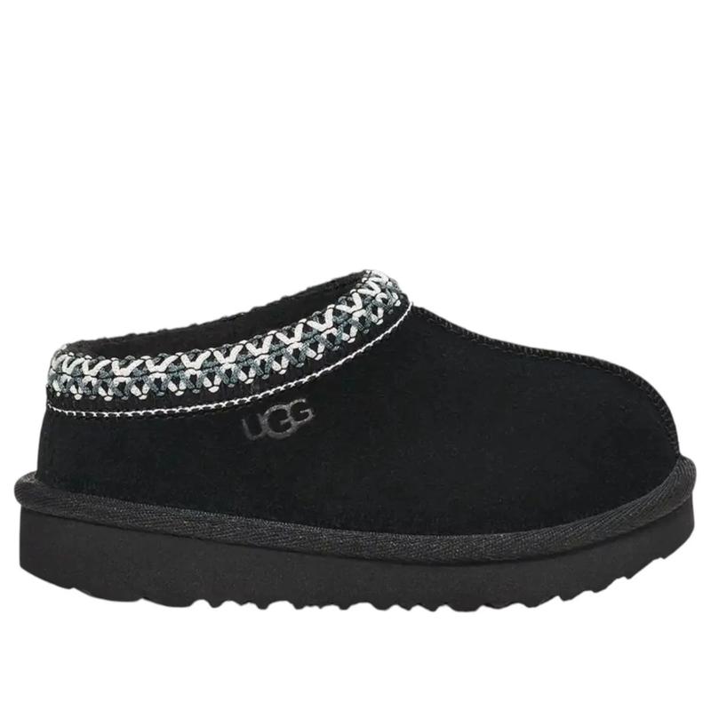 UGG Tasman II Slipper Black 1019066T-BLK Toddler Fashion Slippers New